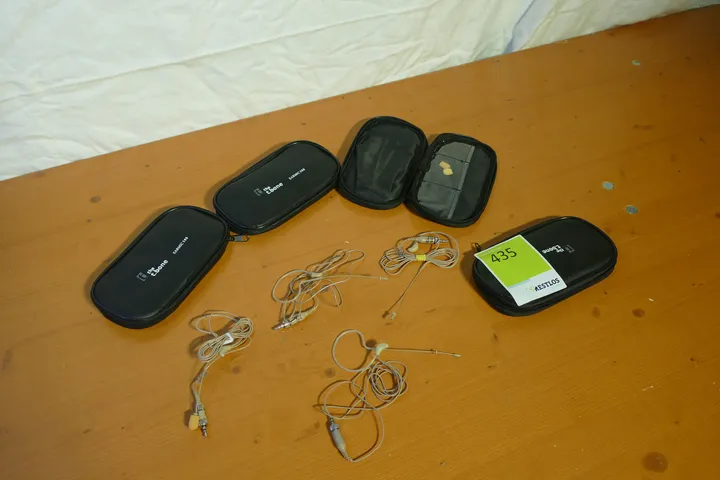 4x Earmic 500 Ohrbügel Headset Sennheiser EW Stecker